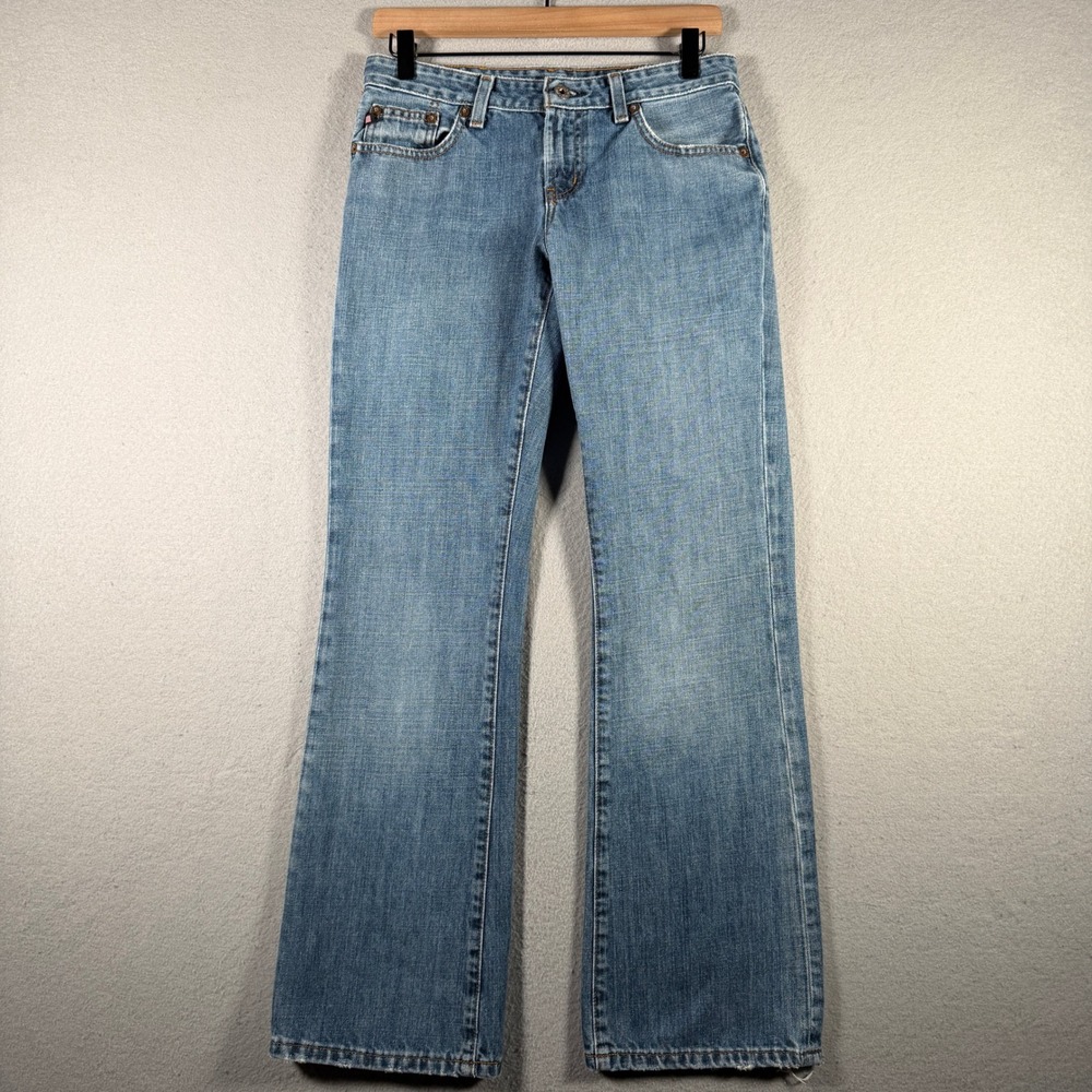 Polo Jeans Co Ralph Lauren RL Modern Bootcut Blue Denim Jeans Womens 6x32 807ZWA